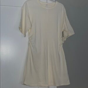 Elegant Anthropologie Cream Women's Dress